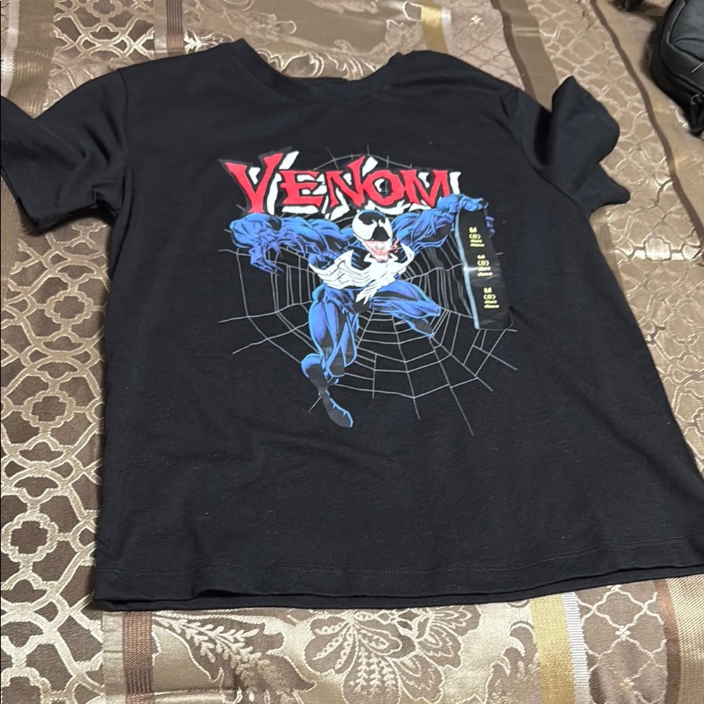 Marvel Black Short Sleeve Tee Graphic Design